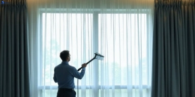 Commercial curtain steam cleaning service waitara-nsw hotels offices