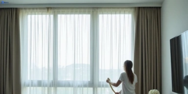 Delicate sheer drape cleaning waitara-nsw Matty Curtain Cleaning